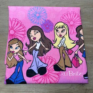 Lil Bratz Sewing Fabric 1 Yard 2004 Vintage Retired Out of Print Pink